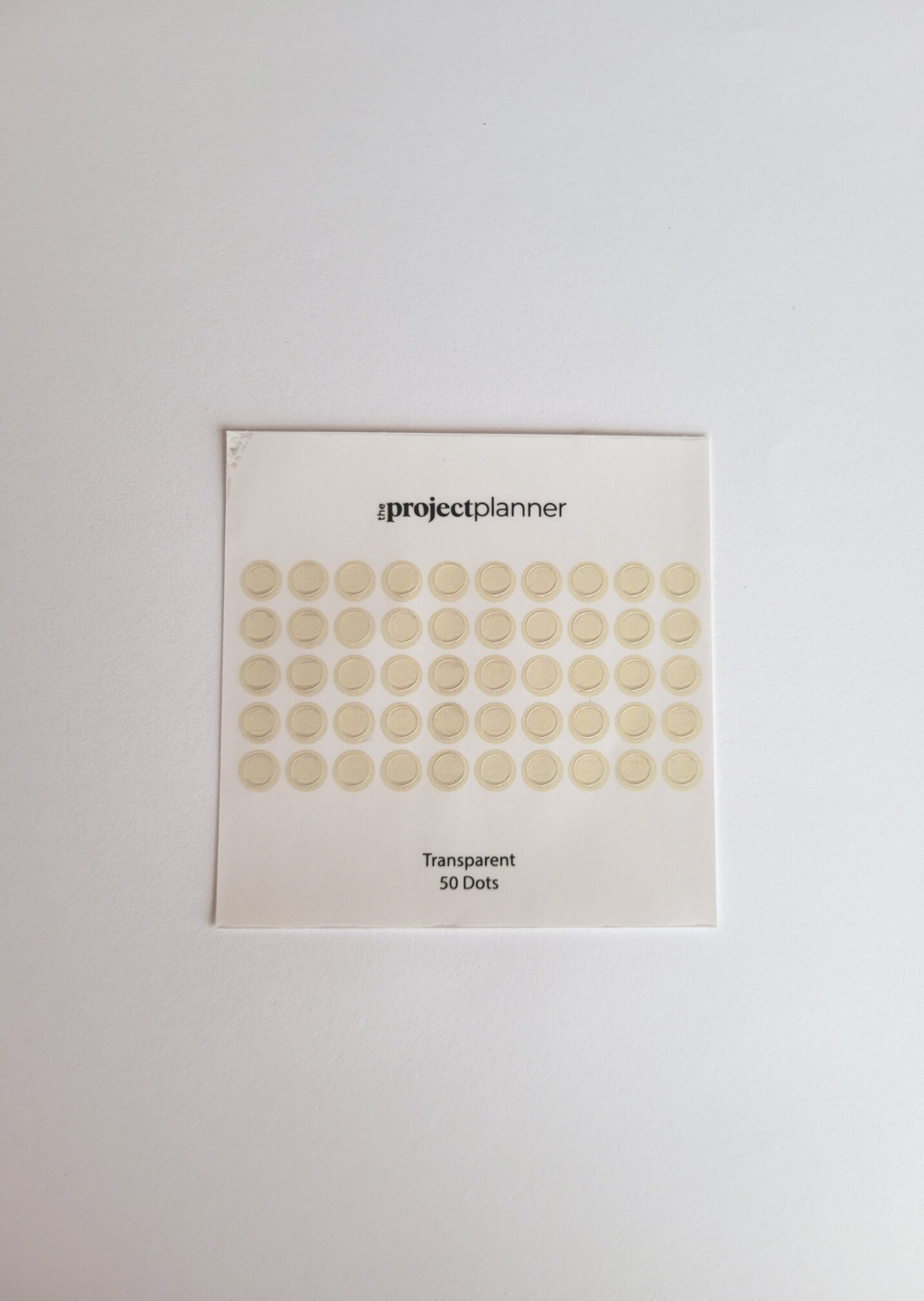 Dot Stickers – 6mm Transparent