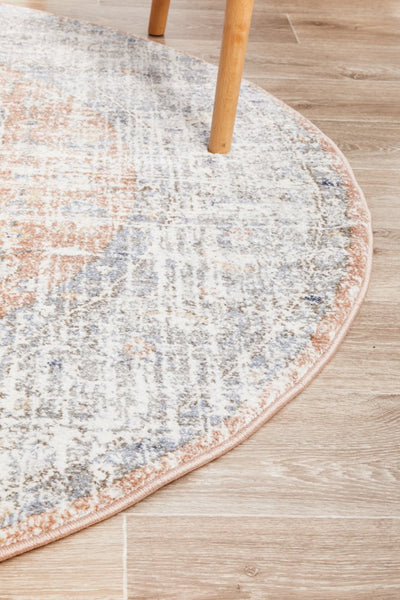 Mayfair Rug - Lorissa Peach Round